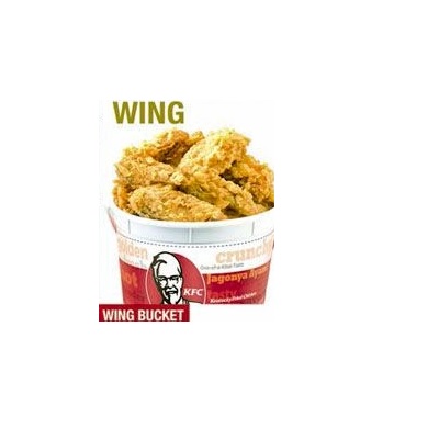 Wing Bucket Crispy KFC Kentucky Fried Chicken Gambar 1