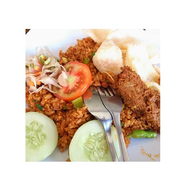 Nasi Goreng Aceh Rendang Ayam Bungong Jeumpa Gambar 1
