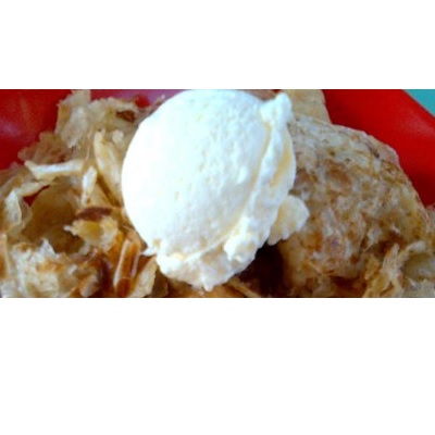 Roti Cane Ice Cream Vanilla Kuah Durian Bungong Jeumpa Gambar 1