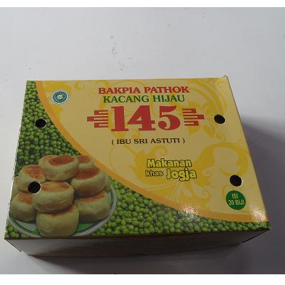 Bakpia 145 Kacang Hijau Isi 20 Gambar 2