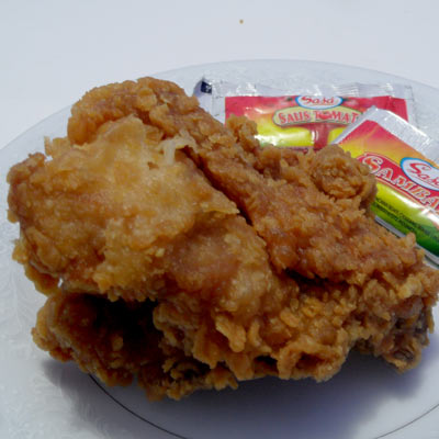 Ayam Goreng Dada Tanpa Nasi OLIVE Fried Chicken Gambar 1