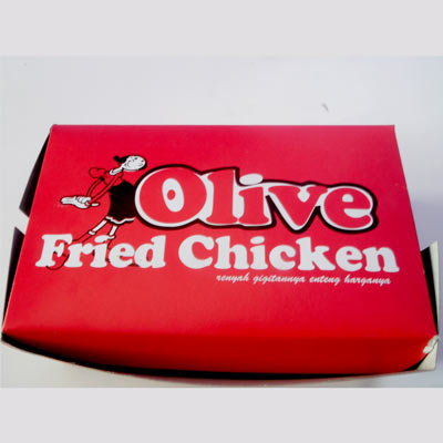 Ayam Goreng Paha Bawah Dengan Nasi OLIVE Fried Chicken Gambar 3