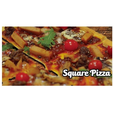 Square Pizza Chicken Crust Mushroom Mister Pizza Gambar 1