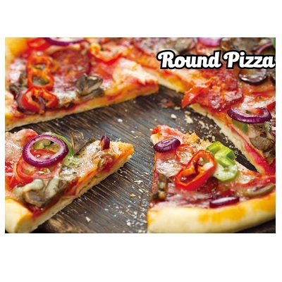 Round Pizza Chicken Crust Mushroom Mister Pizza Gambar 1