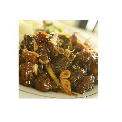 Sate Goreng Hati 7 Tusuk Sate Seturan dengan Nasi Gambar 1