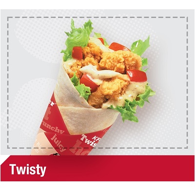 Twisty KFC Kentucky Fried Chicken Gambar 1