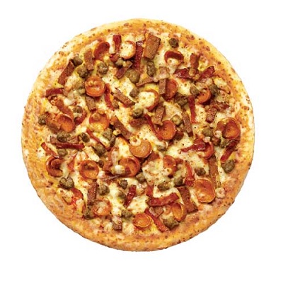 Meat Lovers Pizza Reguler Original Crust Pizza Hut Gambar 1