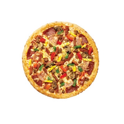 Super Supreme Pizza Reguler Stuffed Crust Pizza Hut Gambar 1