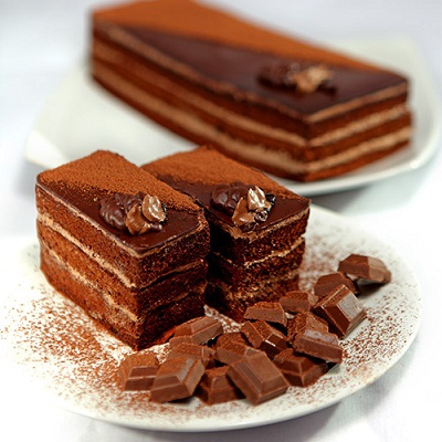 Cake Choco Fudge Slice Jasmine Cakery Gambar 1