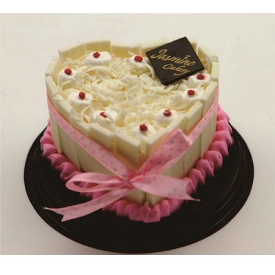 Tart White Forest Mini Jasmine Cakery Gambar 1