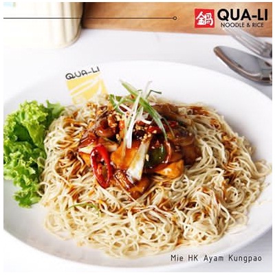 Mie Hongkong Ayam Kungpao Qua Li Noodle and Rice Gambar 1