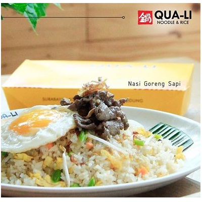 Nasi Goreng Sapi Qua Li Noodle and Rice Gambar 1
