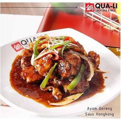 Ayam Saus Hongkong Qua Li Noodle and Rice Gambar 1