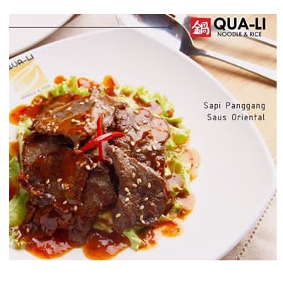 Sapi Panggang Saus Oriental Qua Li Noodle and Rice Gambar 1