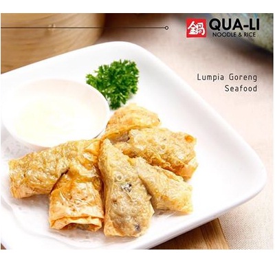 Lumpia Seafood Qua Li Noodle and Rice Gambar 1