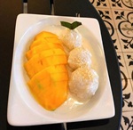 Mango Sticky Rice Mak Semarangan Gambar 1