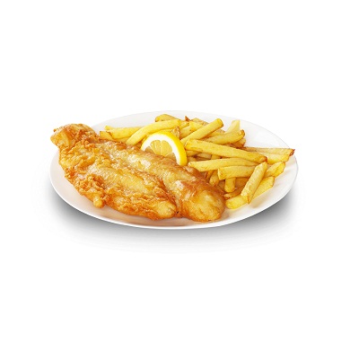 Fish And Chips Single Fish D Ayam Crispy Gambar 1
