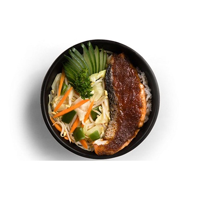 Salmon Teriyaki Don Buri Ichiban Sushi Gambar 1.