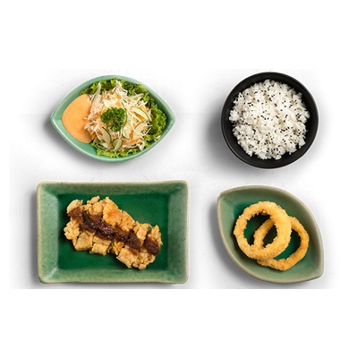 Chicken Teriyaki Rice Ichiban Sushi.