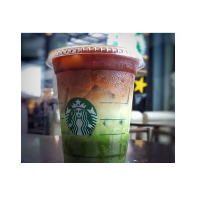 Matcha Espresso Fusion Short Starbucks Gambar 1