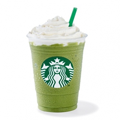 Green Tea Cream Frappuccino Venti Starbucks Gambar 1