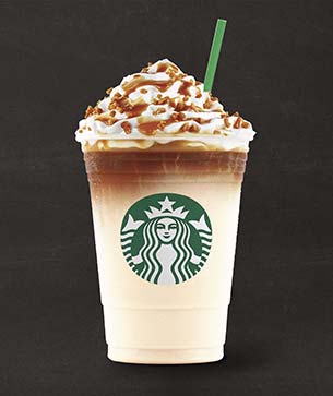 Caramel Cream Frappuccino Grande Starbucks Gambar 1