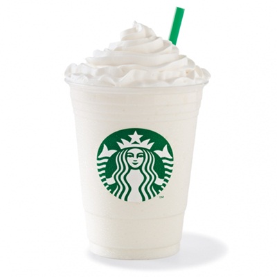 Vanilla Cream Frappuccino Grande Starbucks Gambar 1
