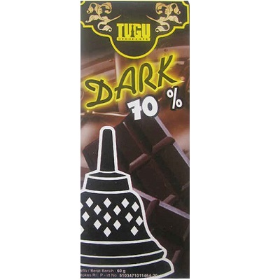 Tugu Chocolate Dark 70 Persen 60gram Gambar 1