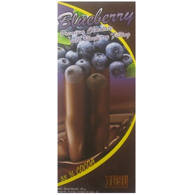 Tugu Chocolate Blueberry 60gram Gambar 1