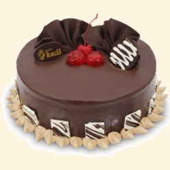 Tart Black Forest A 30cm Roti Kecil Gambar 1