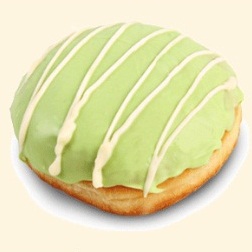 Donat Cream Melon Donut Roti Kecil Gambar 1