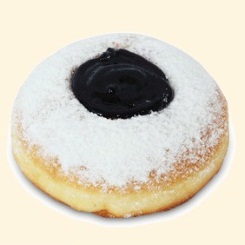 Donat Blueberry Donut Roti Kecil Gambar 1