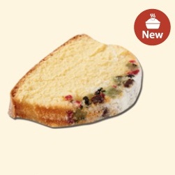 Fruit Cake Slice Cake Roti Kecil Gambar 1
