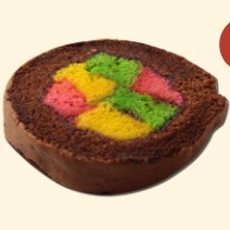 Fruity Chocolate Roll Cake Roti Kecil Gambar 1
