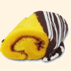 Mini Choco Roll Cake Roti Kecil Gambar 1