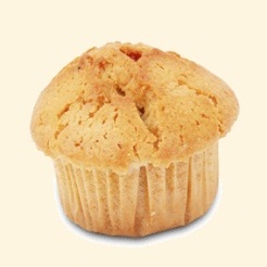 Strawberry Muffin Cake Roti Kecil Gambar 1