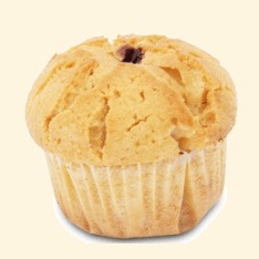 Blueberry Muffin Cake Roti Kecil Gambar 1