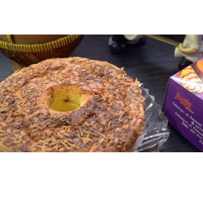 Chiffon Cake Medium Triple Keju Alif s Bakery n Cookies Gambar 1