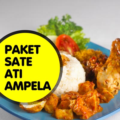 Nasi Sayur Sate Ati Ampela Bu Bangi Gambar 1